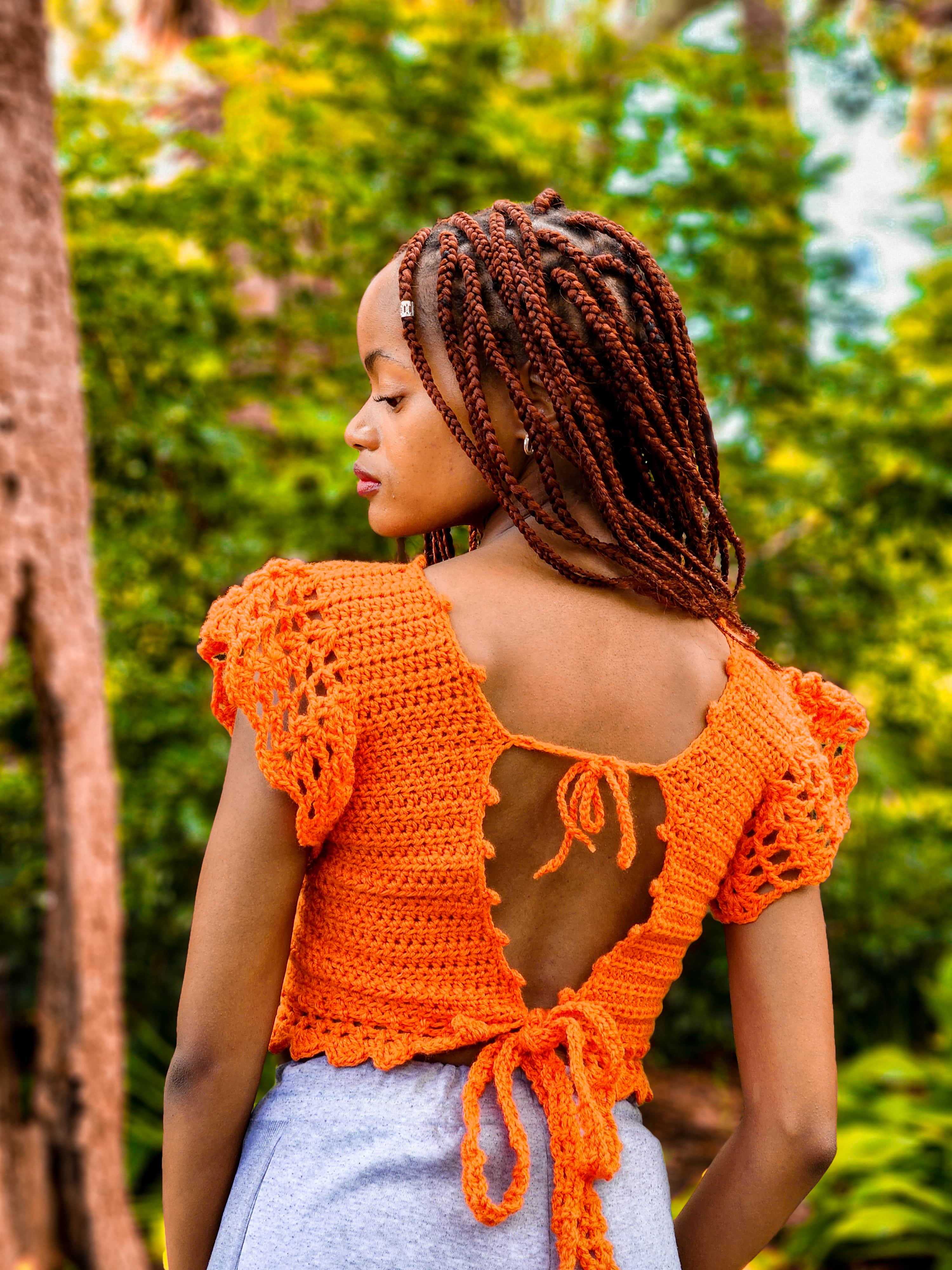 Crochet Crop Top Free Pattern (Forever 21 Style)